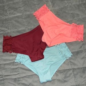 Pink cheeky underwear